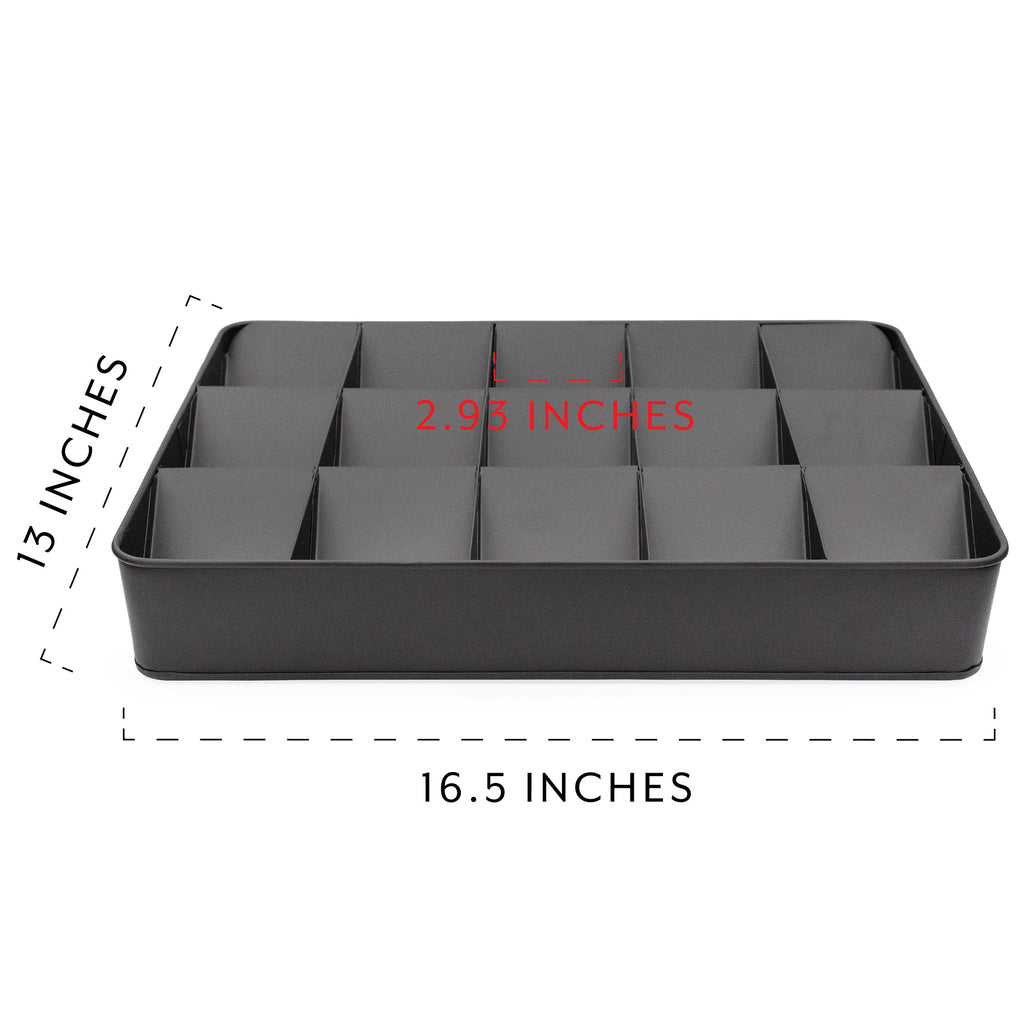 Enamelware Card Sorting Tray (Case of 6) - 6X_SH_2313_CASE