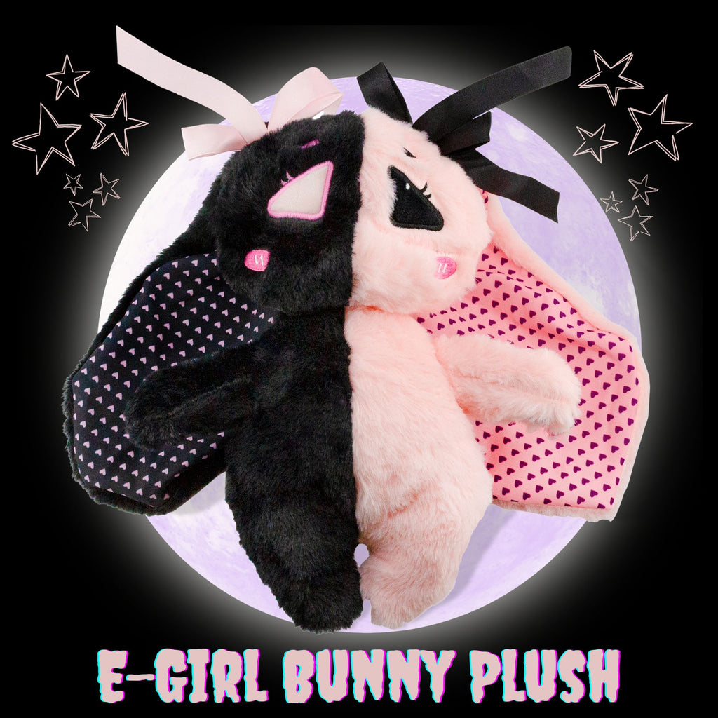 E-Girl Bunny Plush (Case of 24) - 24X_SH_2337_CASE
