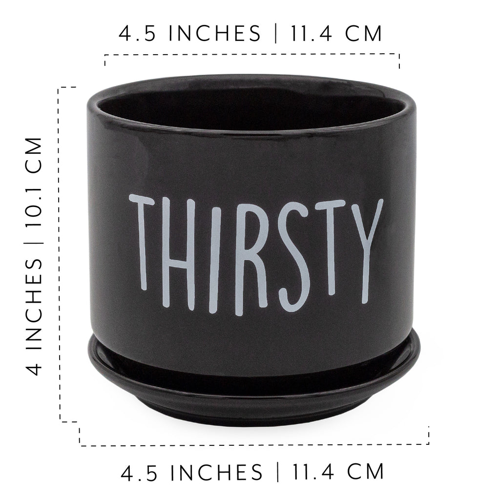 Needy and Thirsty Planter Pots (Case of 9) - 9X_SH_2351_CASE