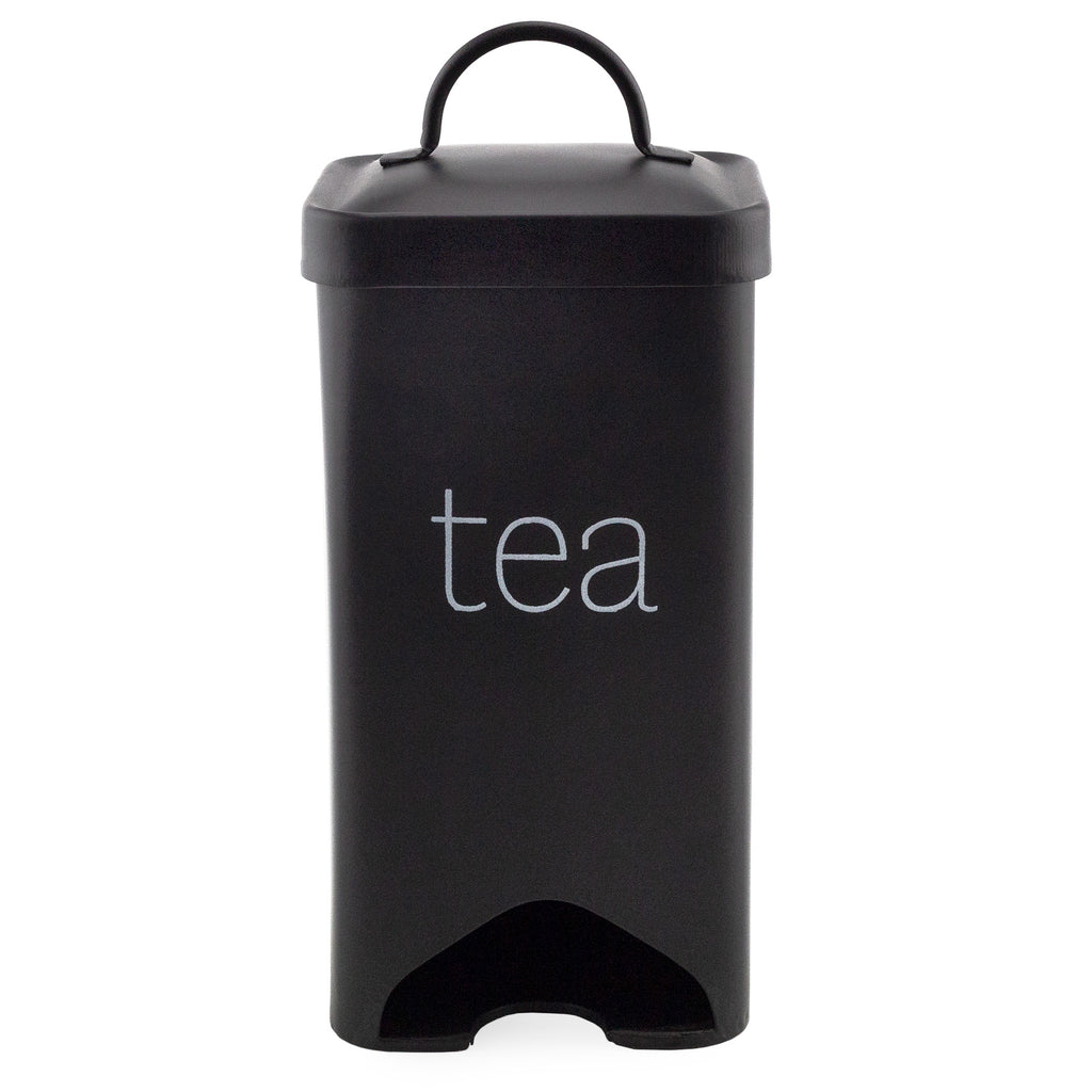 Farmhouse Enamelware Tea Bag Holder (Black, Case of 30) - SH_2361_CASE
