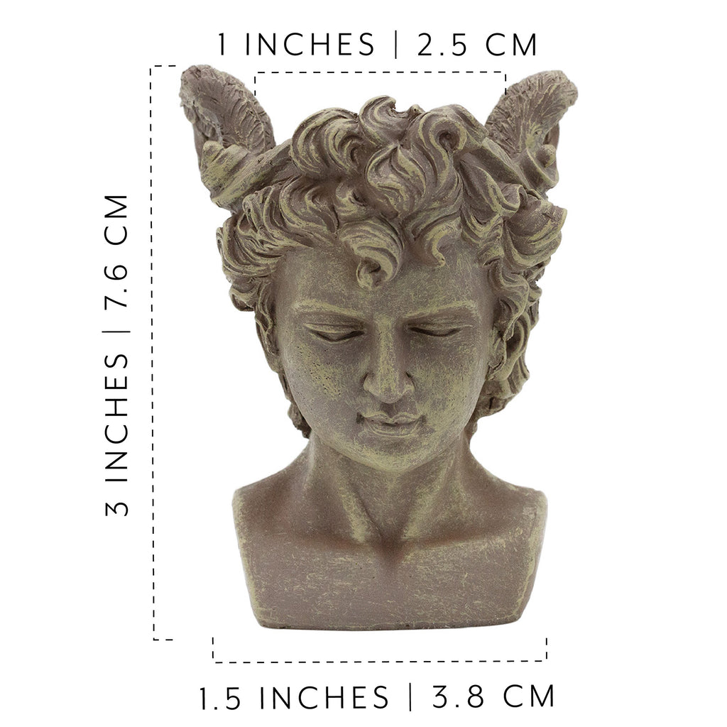 Mini Athena / Medusa / Perseus Planter Pots (Case of 12 Sets) - 12X_SH_2375_CASE