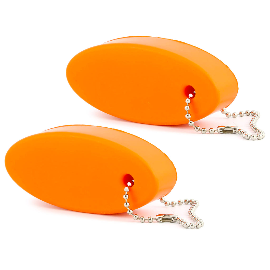 Orange Foam Floating Key Chain Key Floats (2 pack) - sh1127cb0Keychain