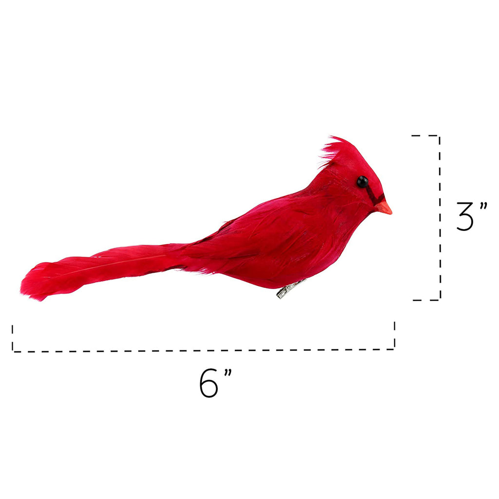 Red Cardinals Ornaments (6 Pack) - lb1014cb0