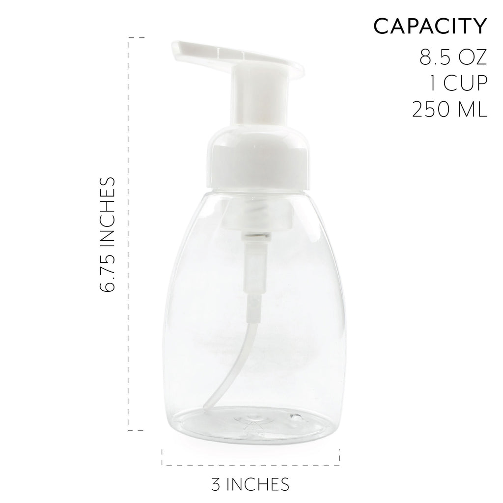 Foaming Soap Dispensers 8.5oz / 250ml Capacity (Case of 192) - SH_1270_CASE
