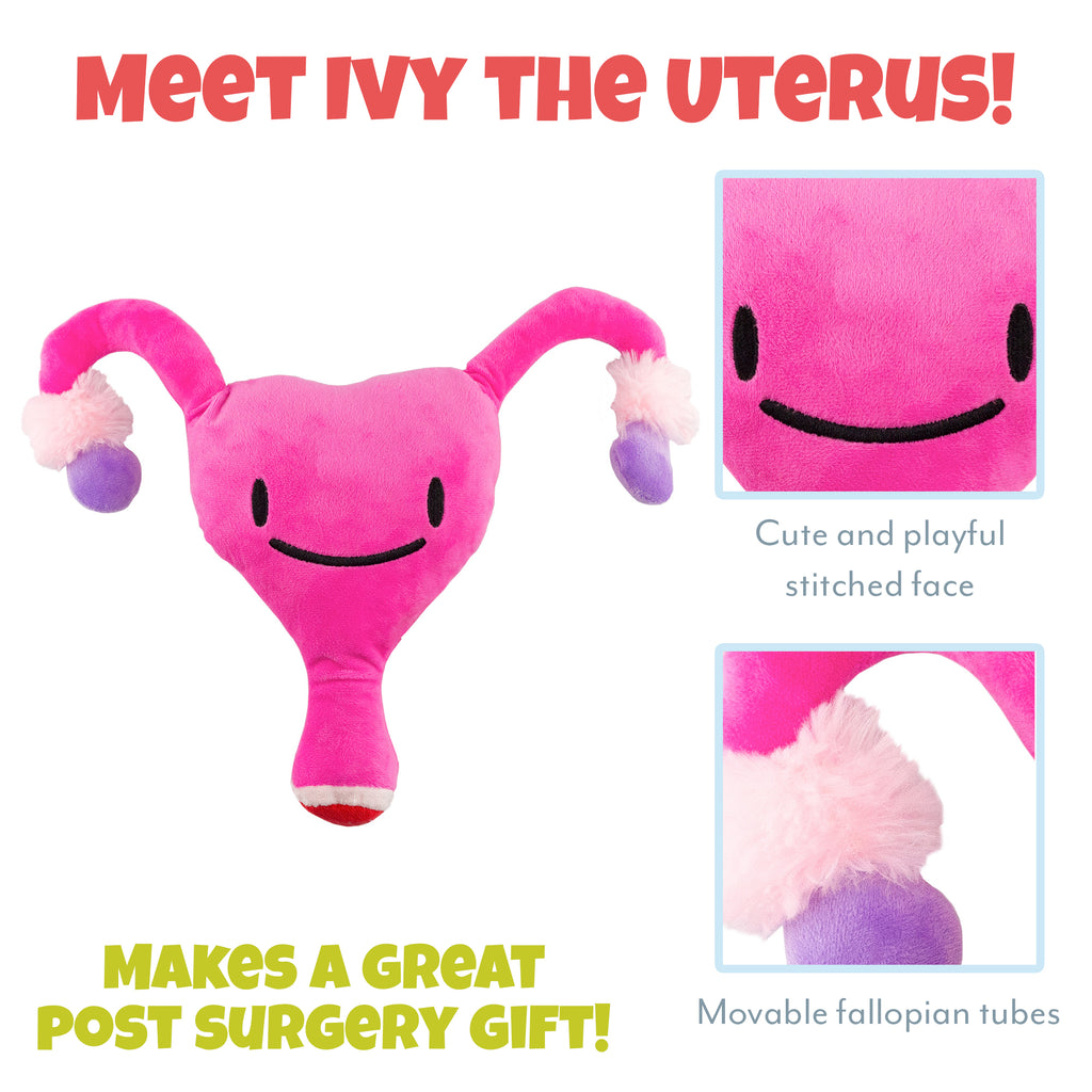 Plush Uterus - Ivy The Uterus - Stuffed Toy (Case of 92) - 92X_SH_993_CASE