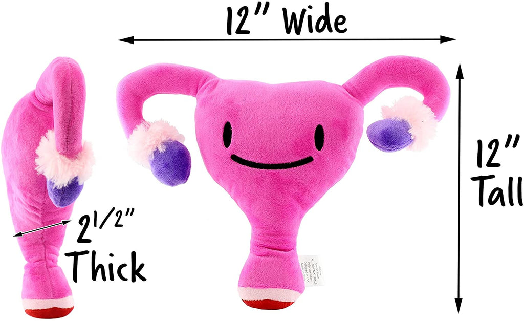 Plush Uterus - Ivy The Uterus - Stuffed Toy (Case of 92) - 92X_SH_993_CASE