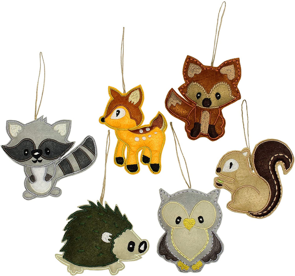 My Forest Friends Christmas Ornaments (6pc Set) - sh1023dar0Forest
