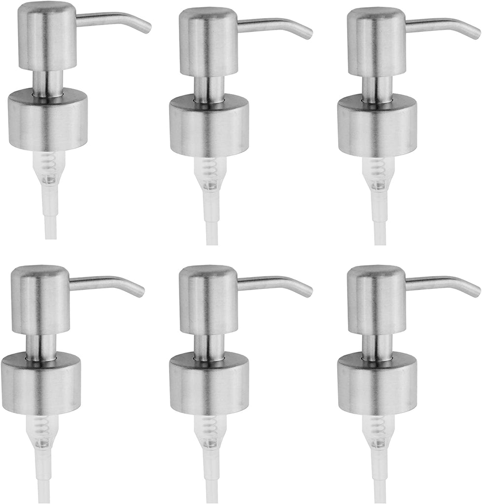 Stainless Steel Replacement Lotion Pump Parts, 28-400 (6 Pack) - sh1671cb0SSPump