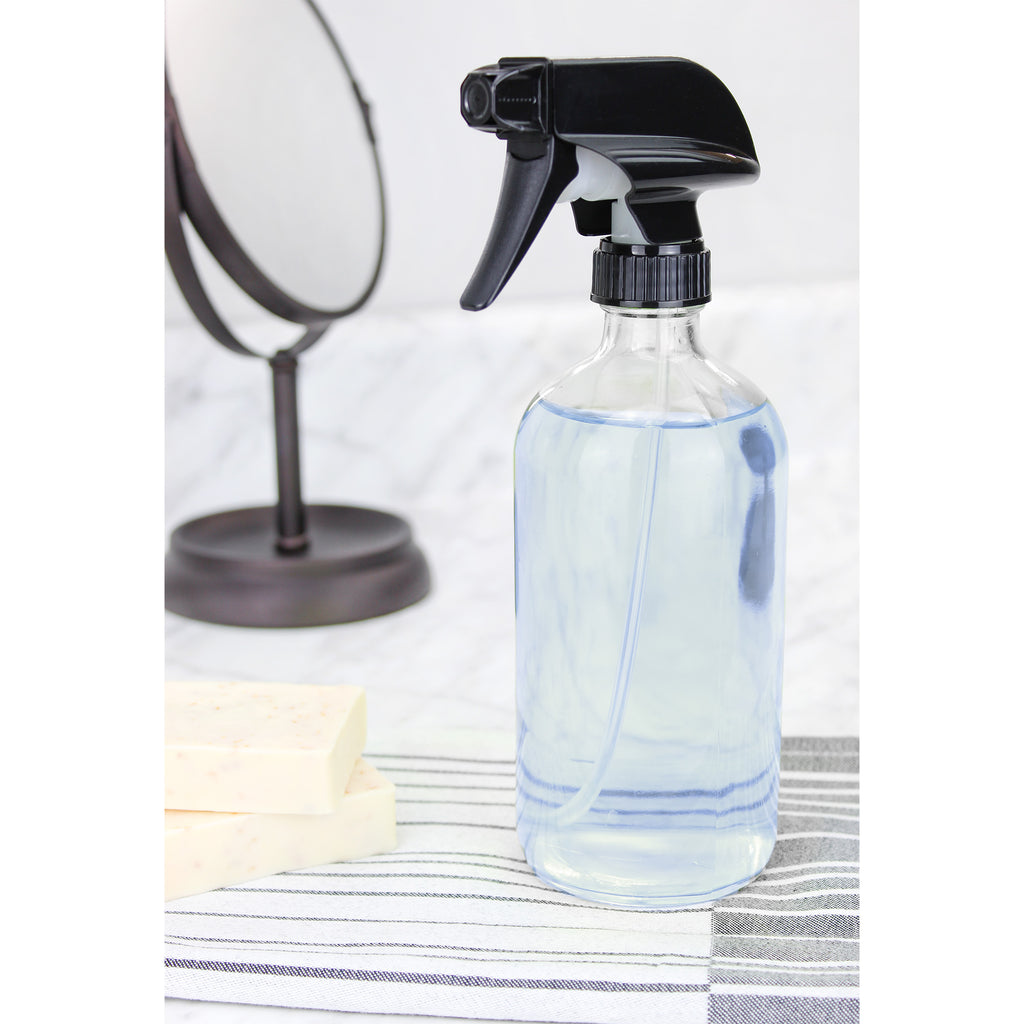 16oz Clear Glass Spray Bottles (Case of 48) - 8X_SH_1217_CASE