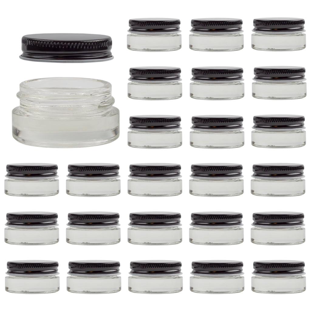 7-Milliliter Glass Lip Balm Jars (24-Pack) - sh1200cb07ml