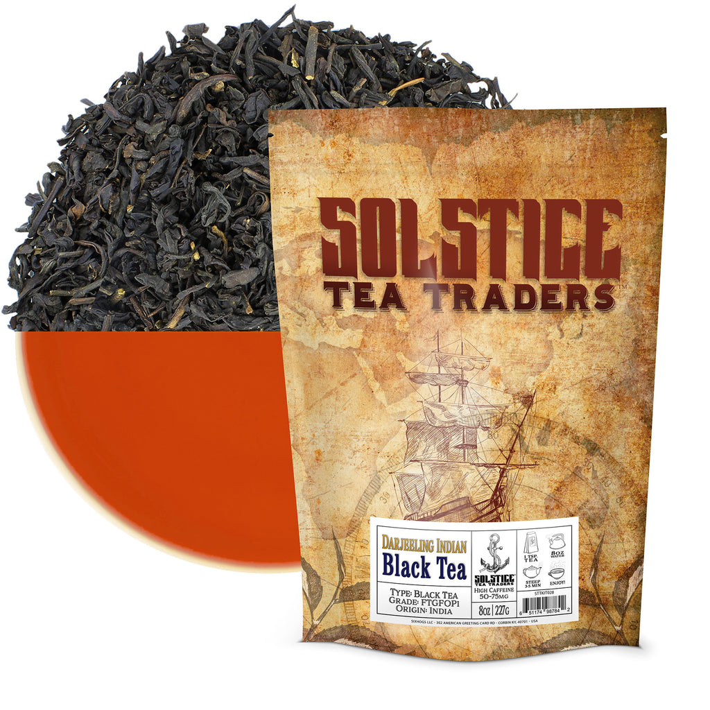 Darjeeling Indian Estate Black Tea Loose Leaf (8oz Bulk Bag) - STTKit028