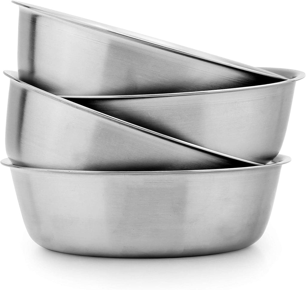 Heavy Duty Stainless Steel Bowls for Baby, Toddlers & Kids (4-Pack) - sh1253dar0mnw