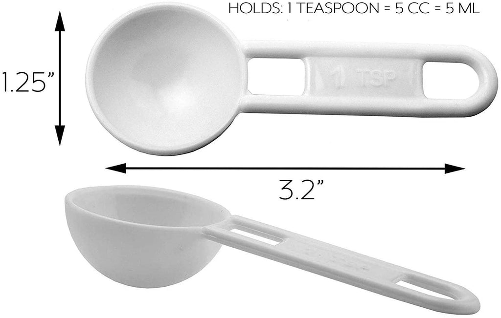 Bulk Pack of Teaspoon Measuring Spoons (Case of 2400) - 100X_SH_1247_CASE