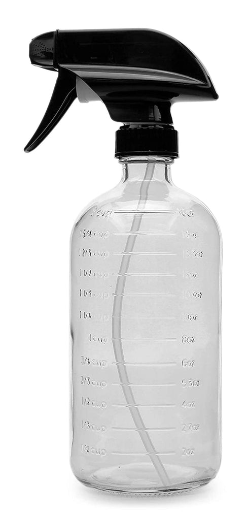 16oz Clear Glass Spray Bottles with Measurements (2-Pack) - sh1335cb0Spray