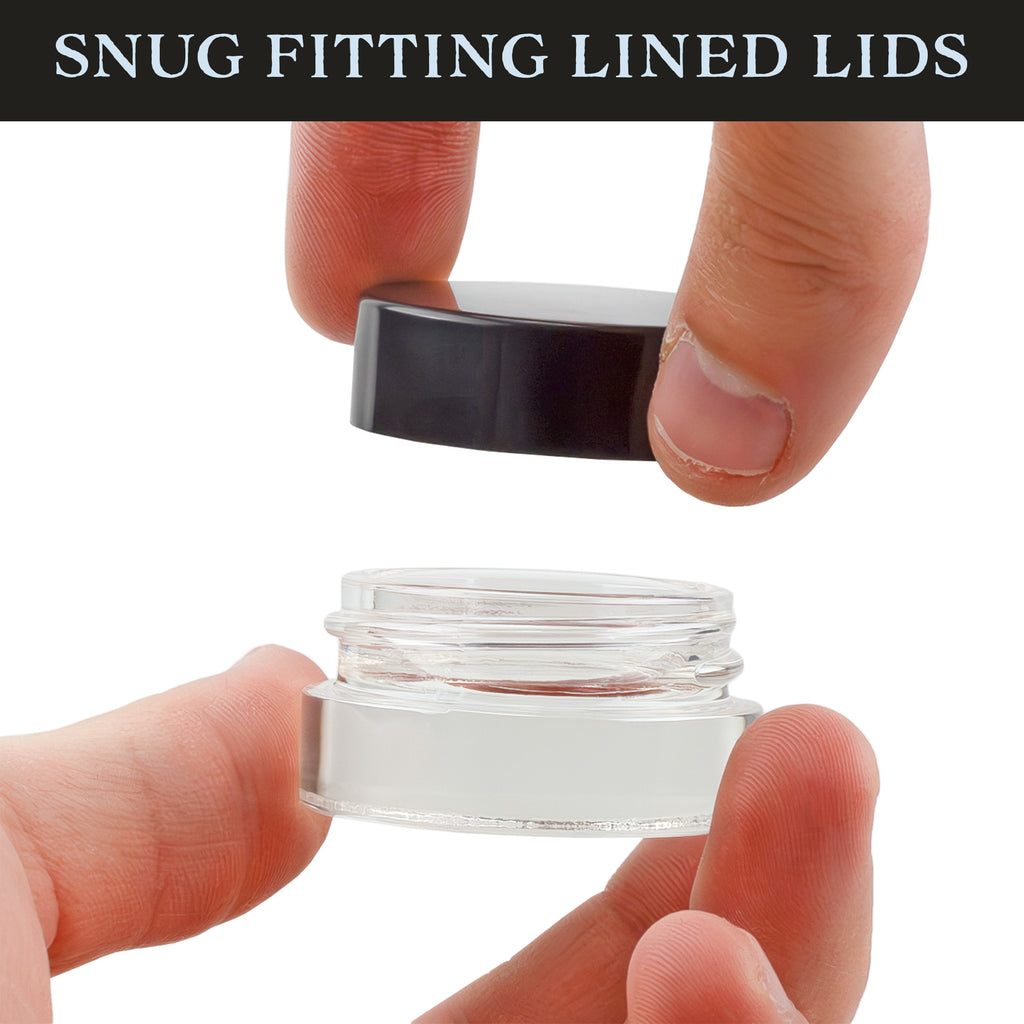 7-Milliliter Glass Lip Balm Jars (24-Pack) - sh1200cb07ml