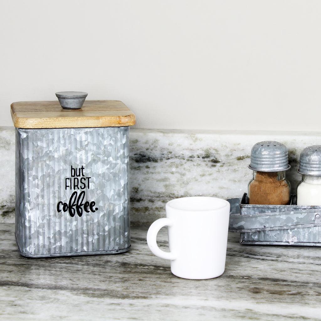 Farmhouse Metal Canisters (Set of 3) - Var3pc