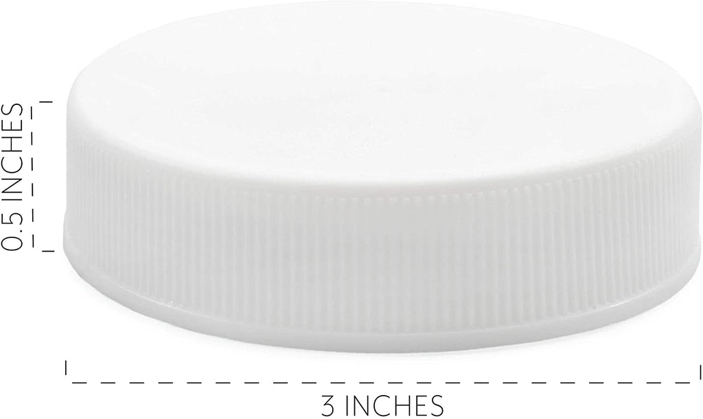 White Plastic Standard Mason Jar Lids (Case of 1008) - 42X_SH_1494_CASE