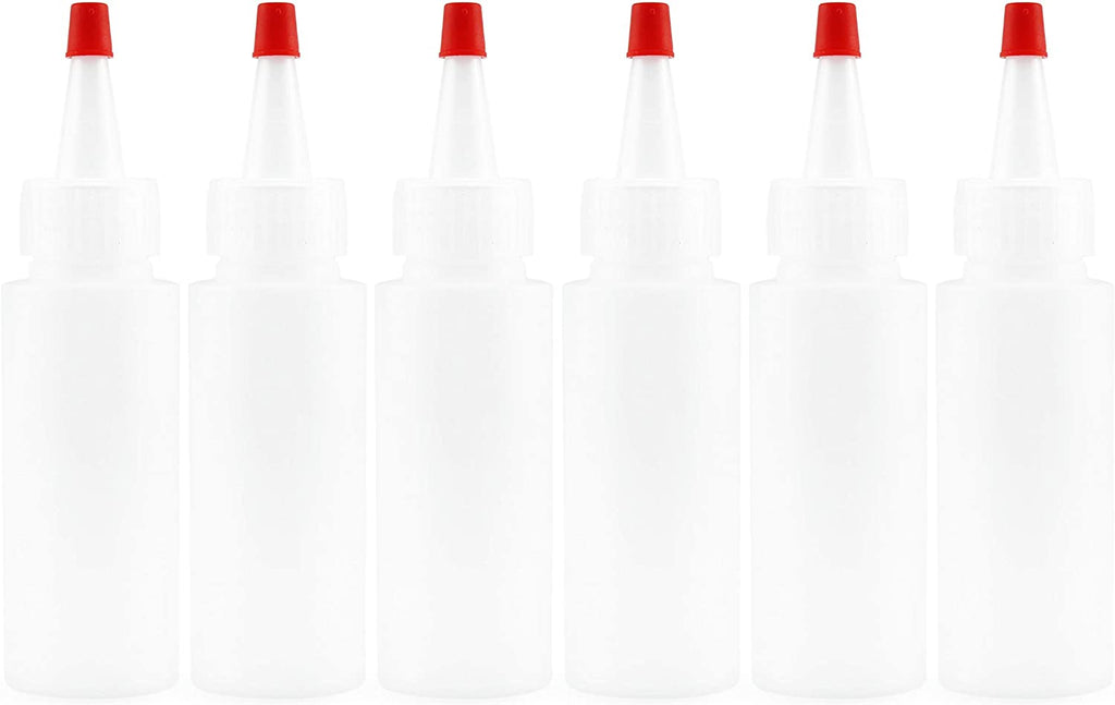 2oz HDPE Plastic Squeeze Bottles w/Yorker Tips (Case of 720) - SH_1326_CASE