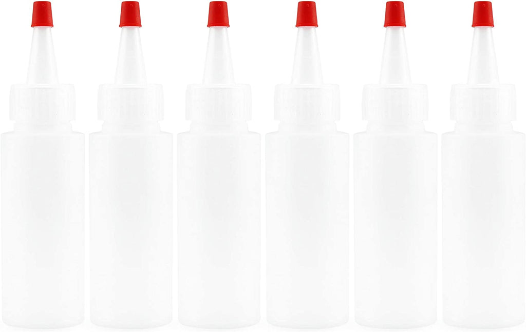 2oz HDPE Plastic Squeeze Bottles w/Yorker Tips (Case of 720) - 120X_SH_1326_CASE