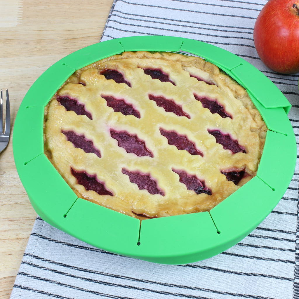 Silicone Pie Crust Shields (2-Pack) - sh1065cb0Pie