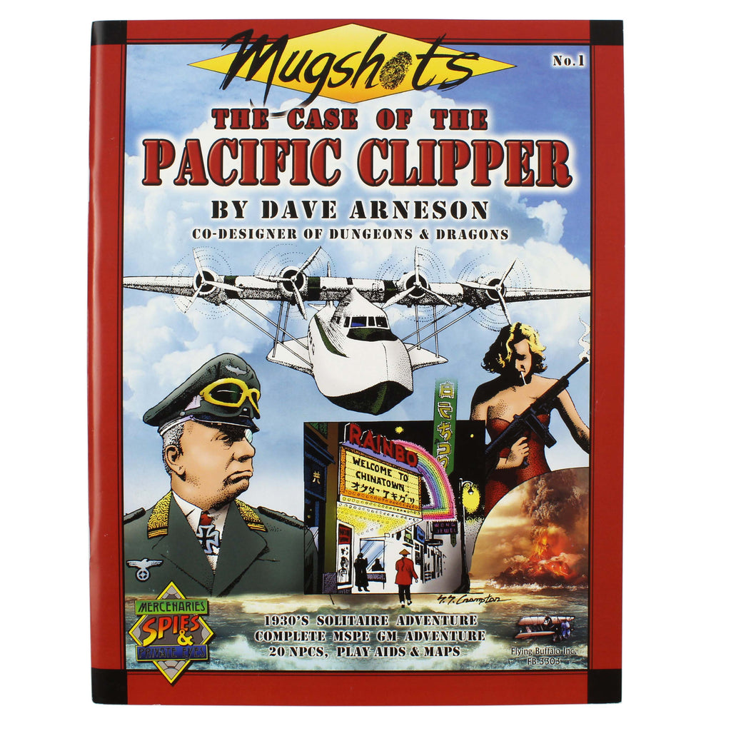 Mercenaries, Spies & Private Eyes: Mugshots I: Pacific Clipper - FBI-3303