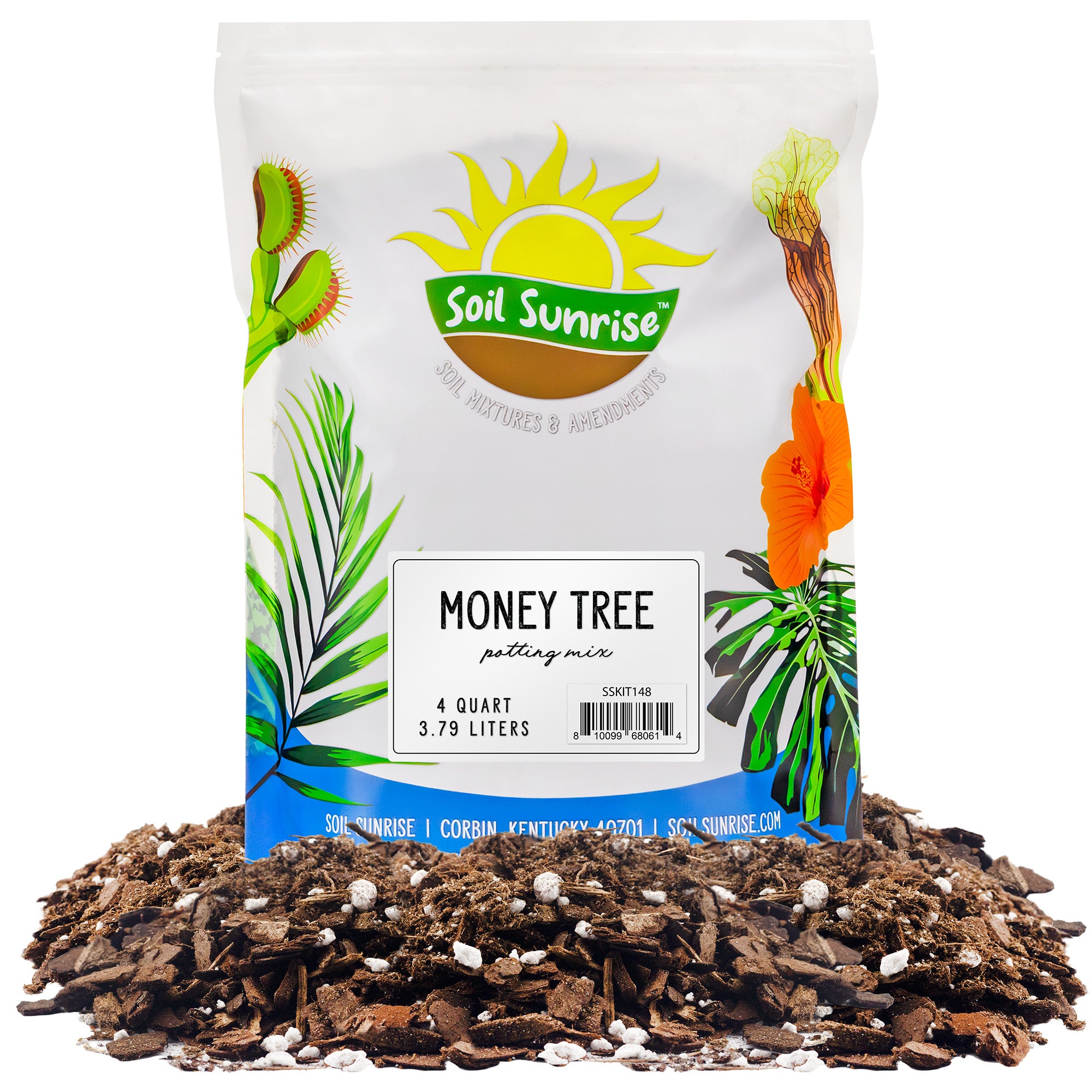potting a money tree Money Tree Potting Soil Mix; Custom Blend for Money Plant Container Gardening – Kurated Korner