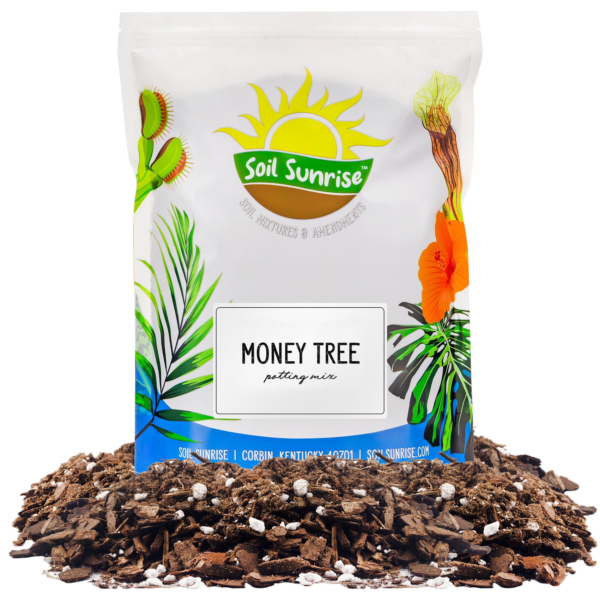 repotting a money tree soil Money Tree Potting Soil Mix; Custom Blend for Money Plant Container Gardening – Kurated Korner