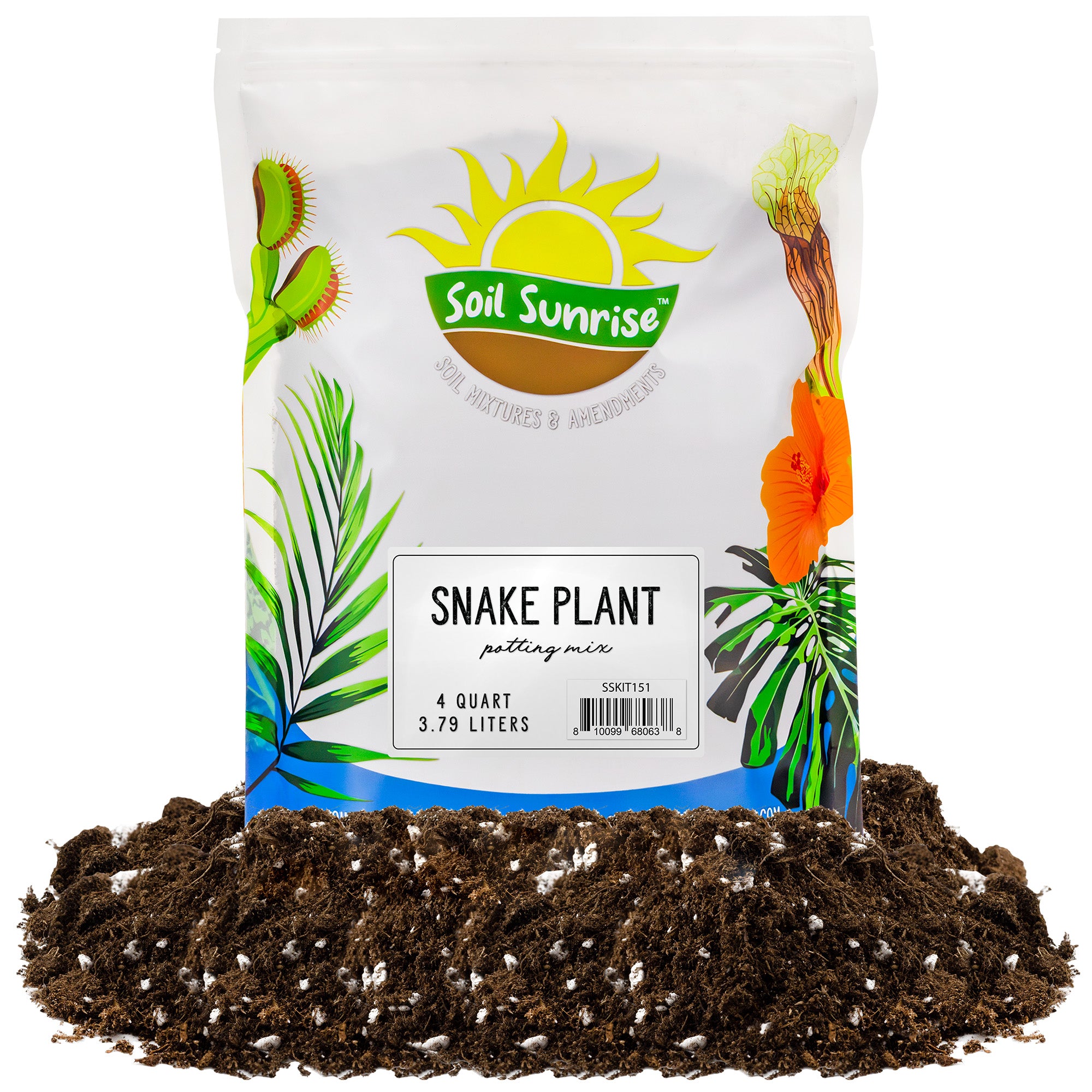 snake plant soil mix Snake Plant Potting Soil Mix, Specialized Blend for Green Sansevieria Trifascatia Zeylanica Plants – Kurated Korner