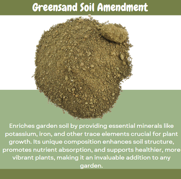 Greensand Soil Additive, Choose Size - SSVarGreenSand
