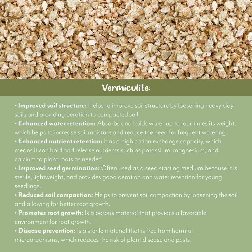Chunky Vermiculite Soil Supplement (1 Quart) - SSKIT241
