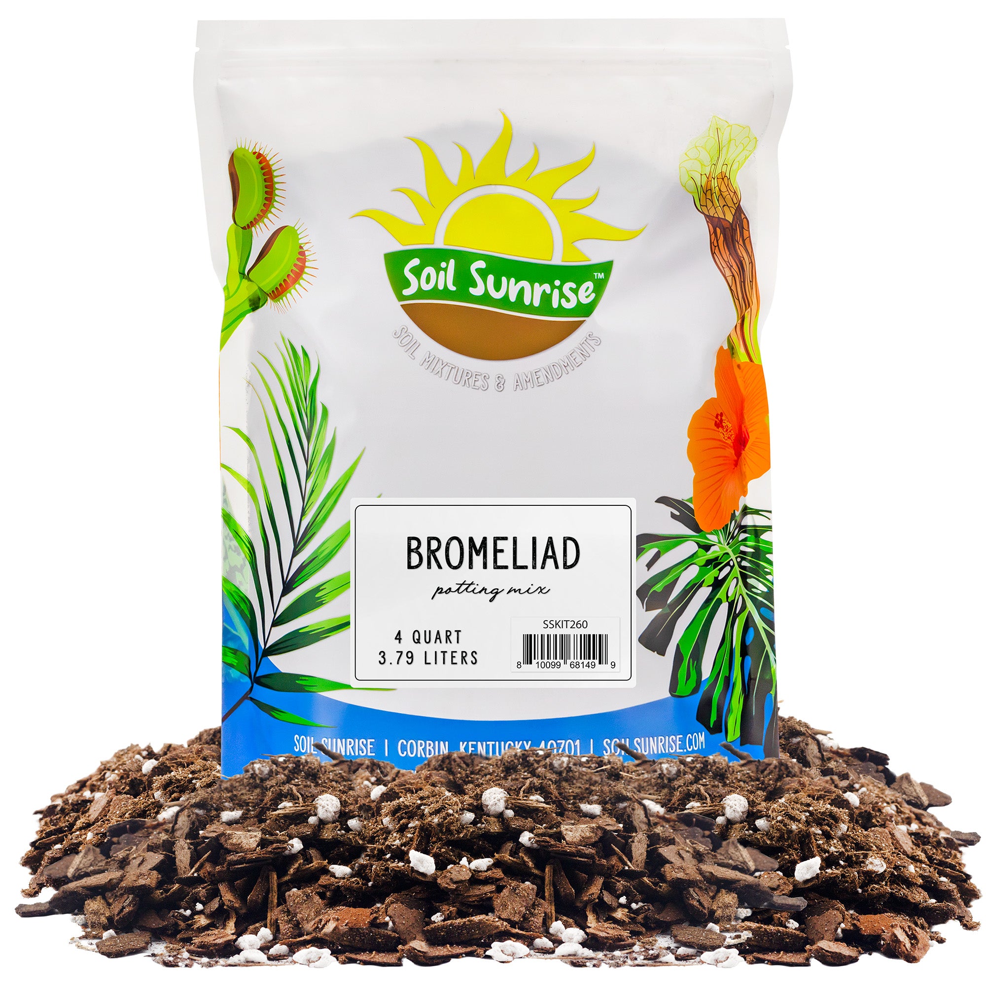 sunflower potting mix Bromeliad Plant Potting Soil Mix, Container Gardening Tropical Houseplant Soil – Kurated Korner
