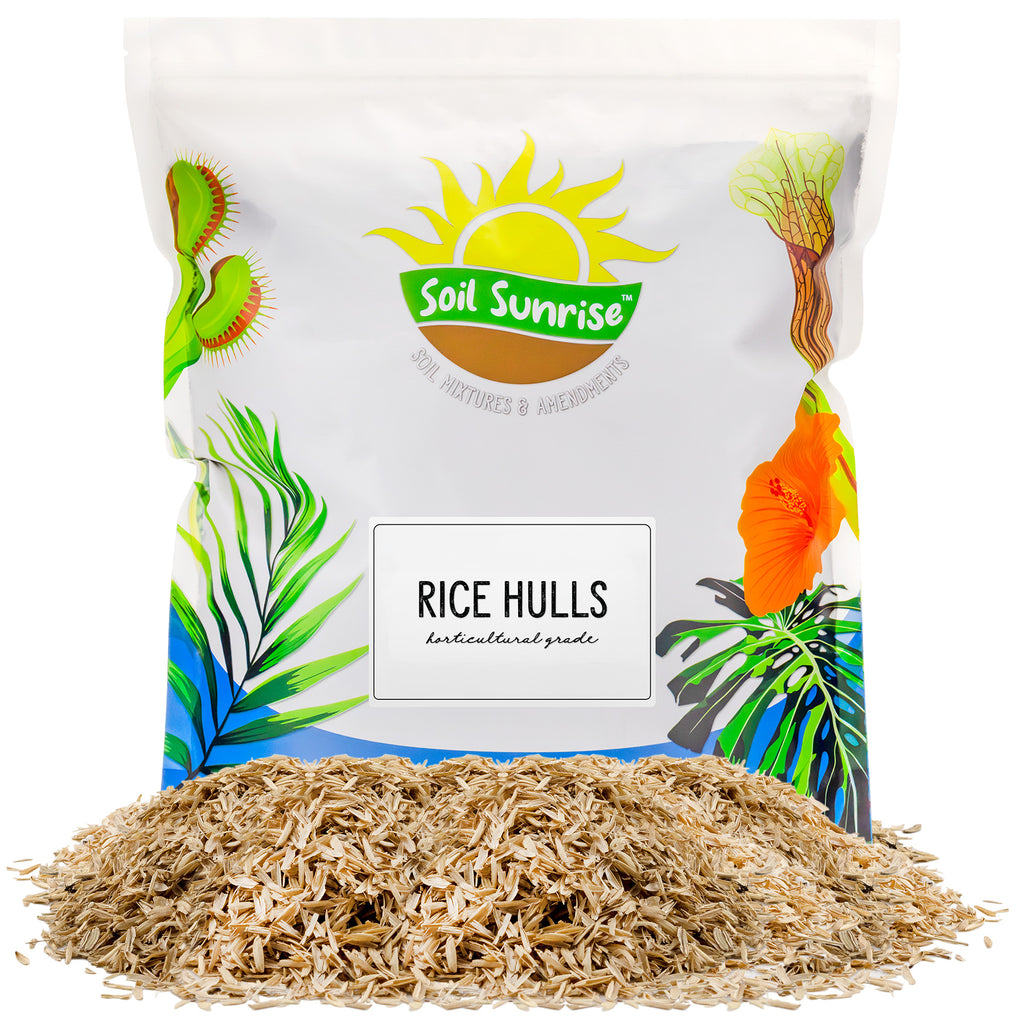 Horticultural Grade Rice Hulls, Choose Size - SSVarRiceH