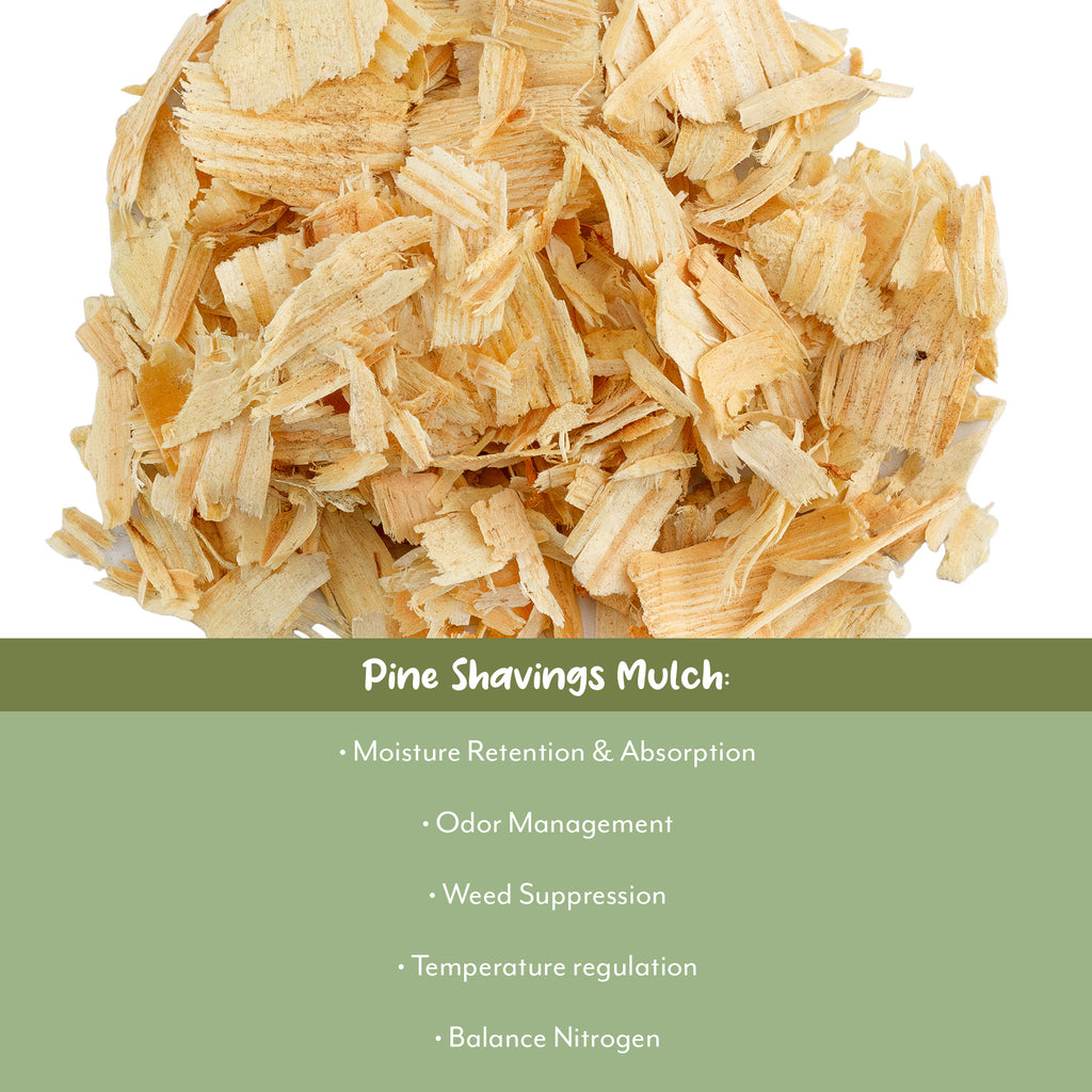 Pine Shavings Mulch / Livestock Bedding (4 Quarts) - SSKIT272