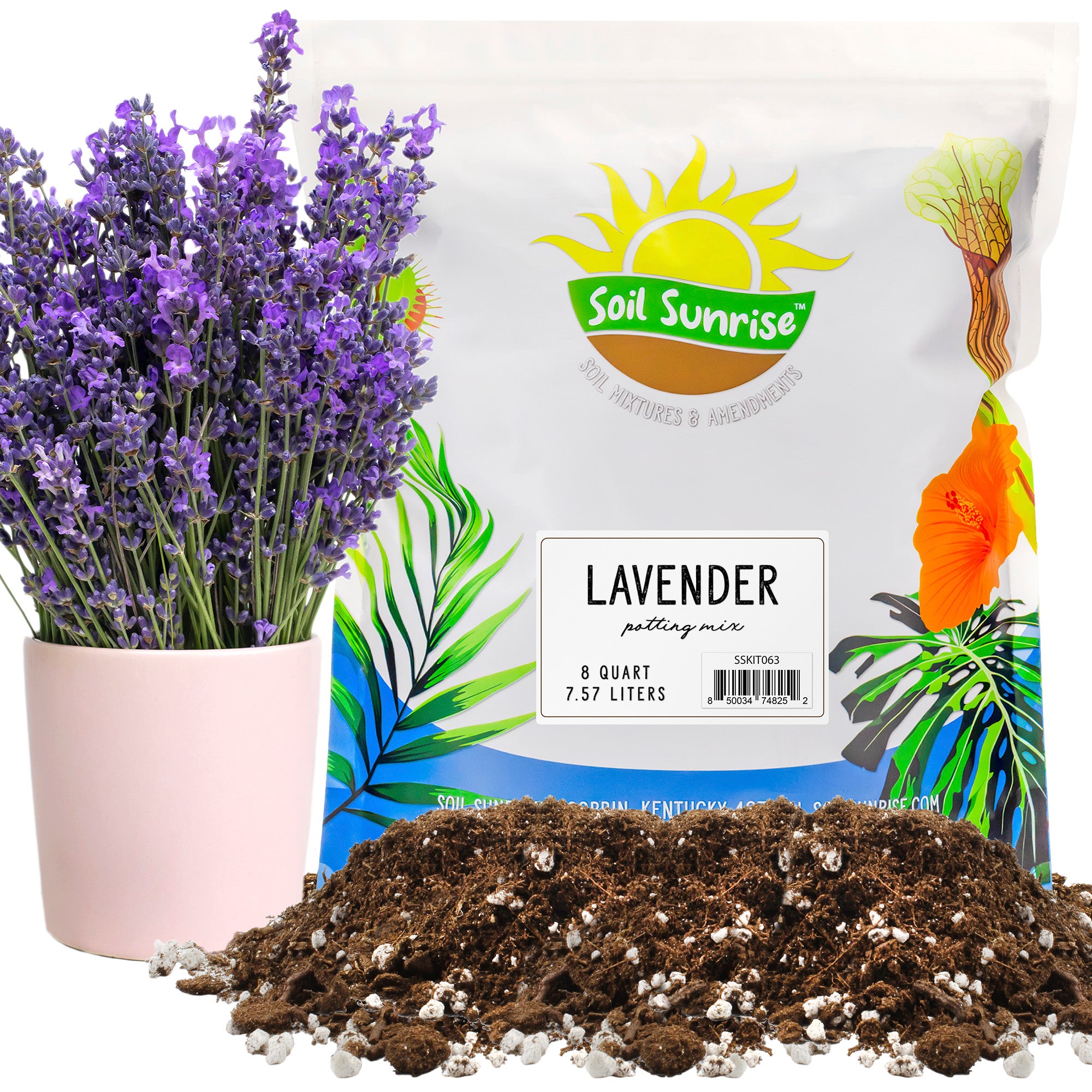 cinder potting mix Lavender Potting Soil Mix, Indoor / Outdoor Container Gardening Blend for Lavender Herb Plants – Kurated Korner