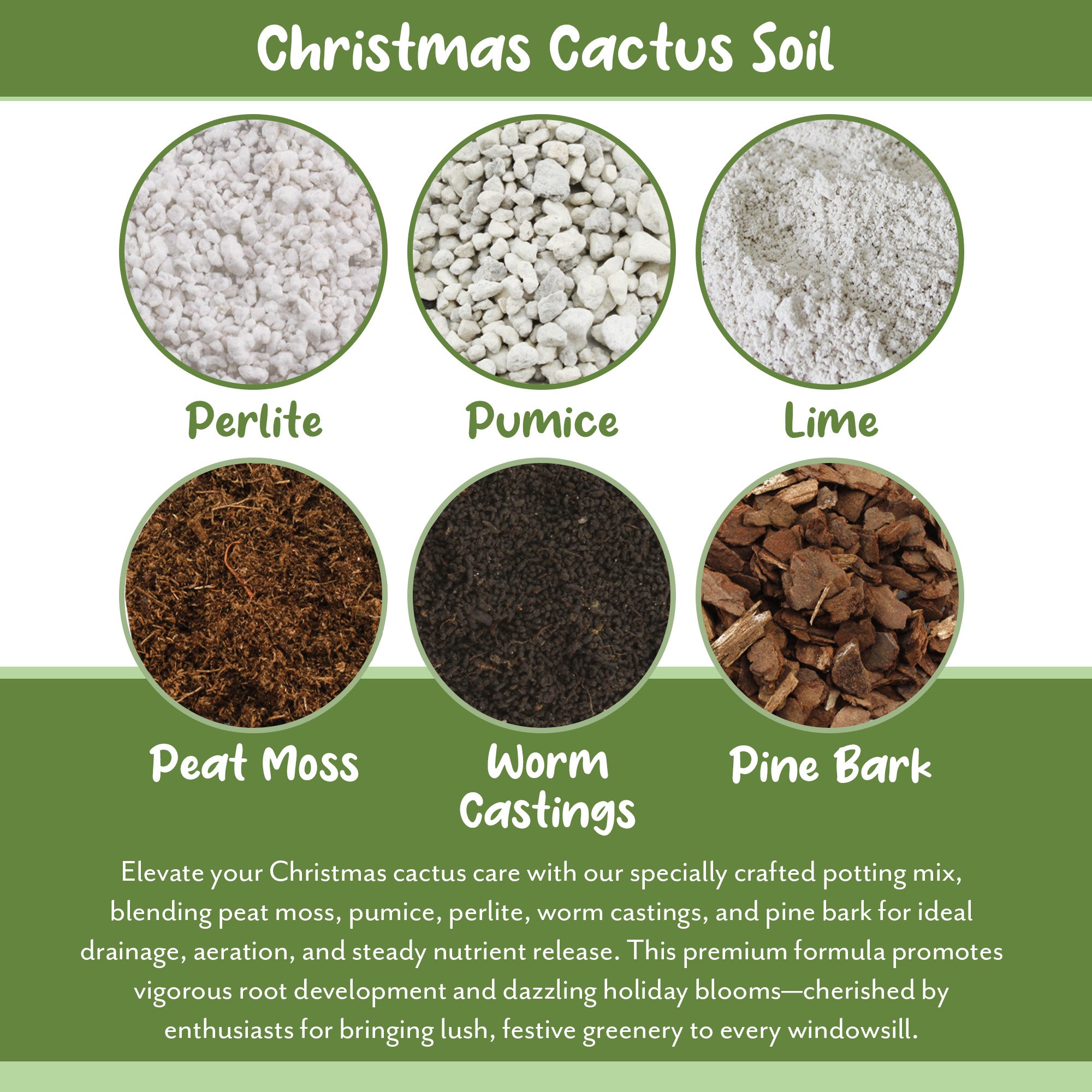 christmas cactus soil recipe Christmas Cactus Potting Soil Mix