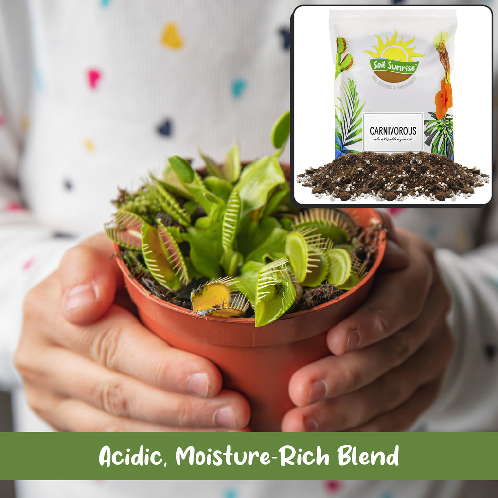 Carnivorous Plant Potting Soil Mix, Choose Size - SSVarCarn