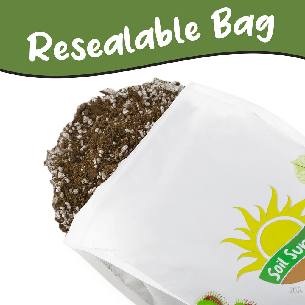 Carnivorous Plant Potting Soil Mix, Choose Size - SSVarCarn