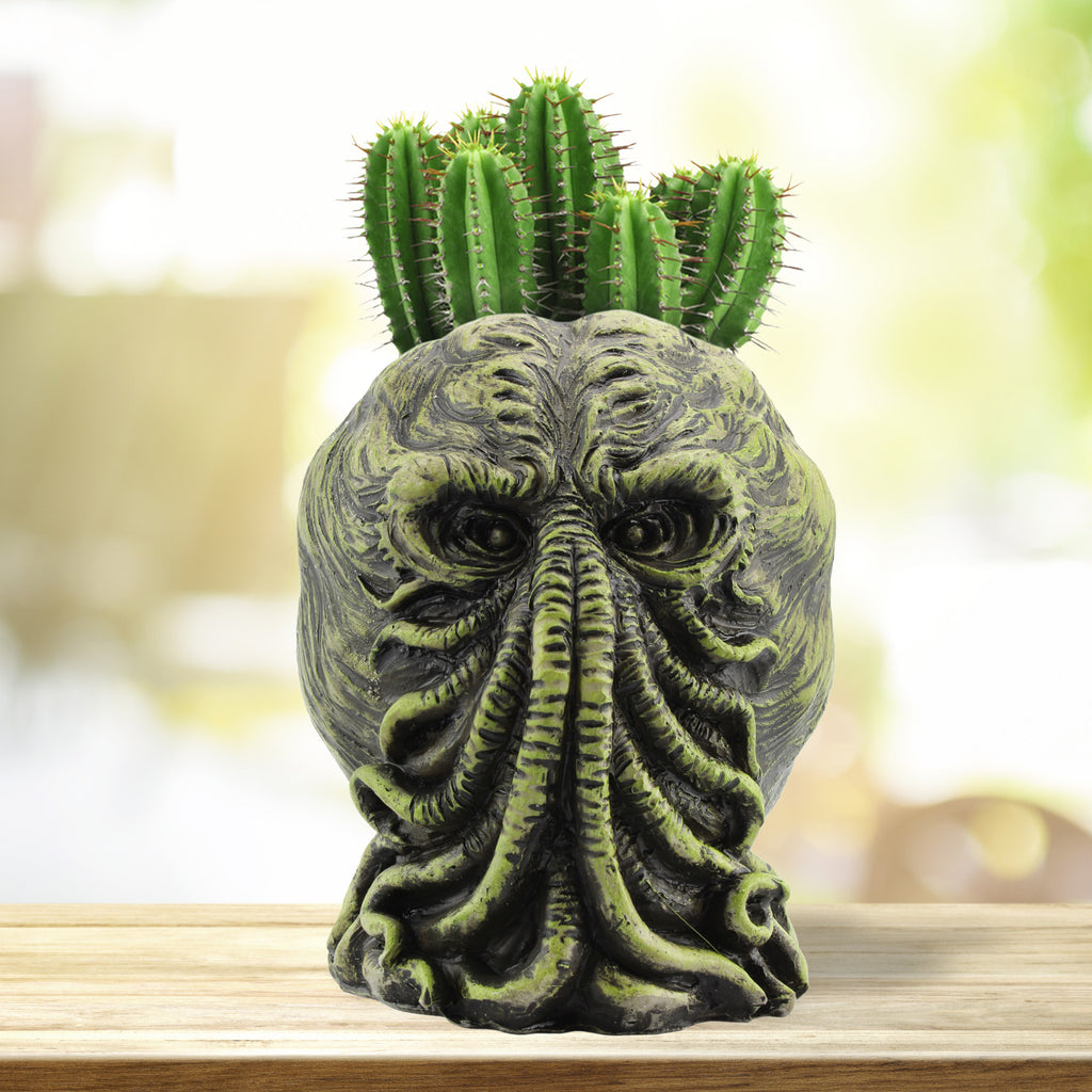 5-Inch Cthulhu Resin Planter Pot (Case of 27) - 27X_TV_12038_CASE