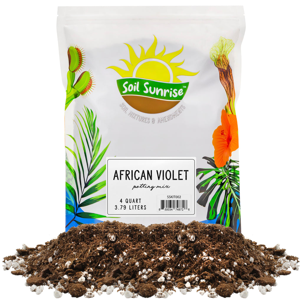African Violet Potting Soil Mix (4 Quarts) - SSKIT002
