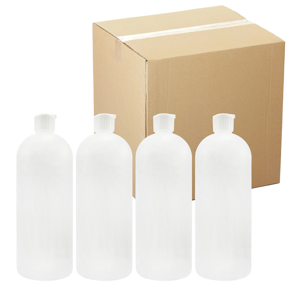 32oz Flip Top Plastic Squeeze Bottles (Case of 72) - 18X_SH_1455_CASE