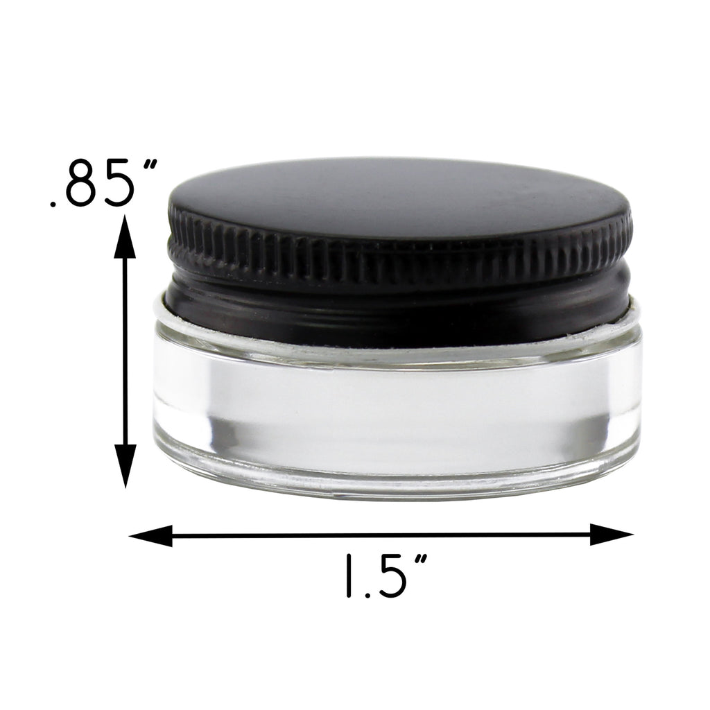 7-Milliliter Glass Lip Balm Jars (24-Pack) - sh1200cb07ml