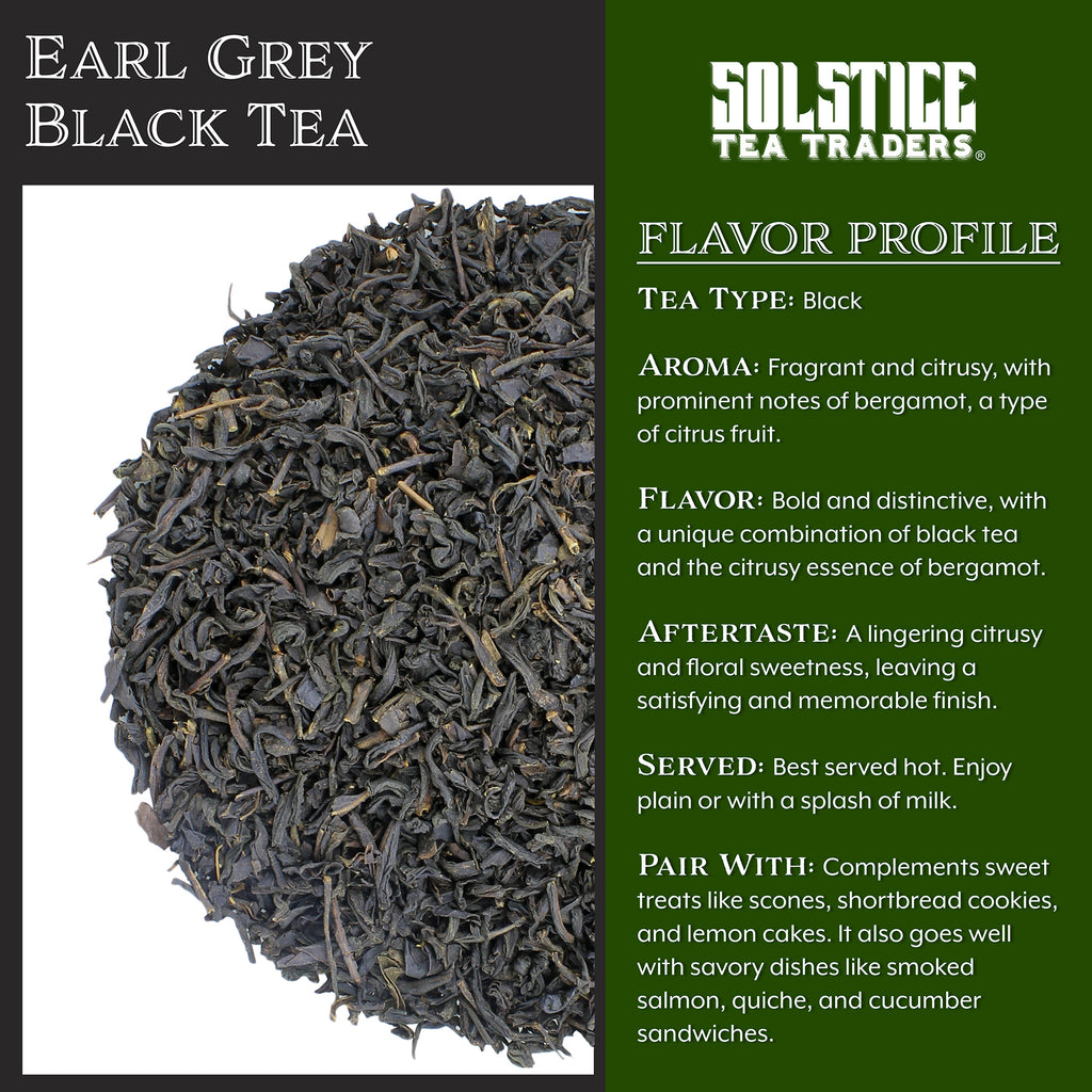 Earl Grey OP Loose Leaf Tea (8oz Bulk Bag) - STTKit030