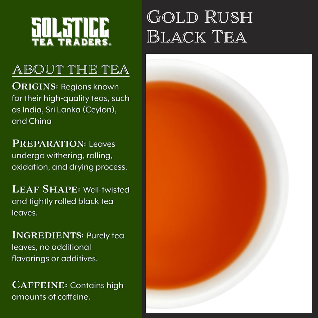 Gold Rush Passion Peach Loose Leaf Tea (8 Oz Bulk Bag) - STTKit077