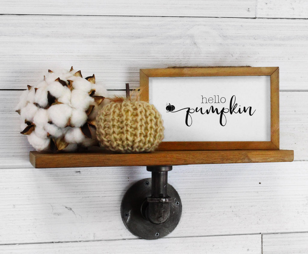 Farmhouse Decor Fall Theme Wood Signs (Set of 2) - sh1519ah1Fall