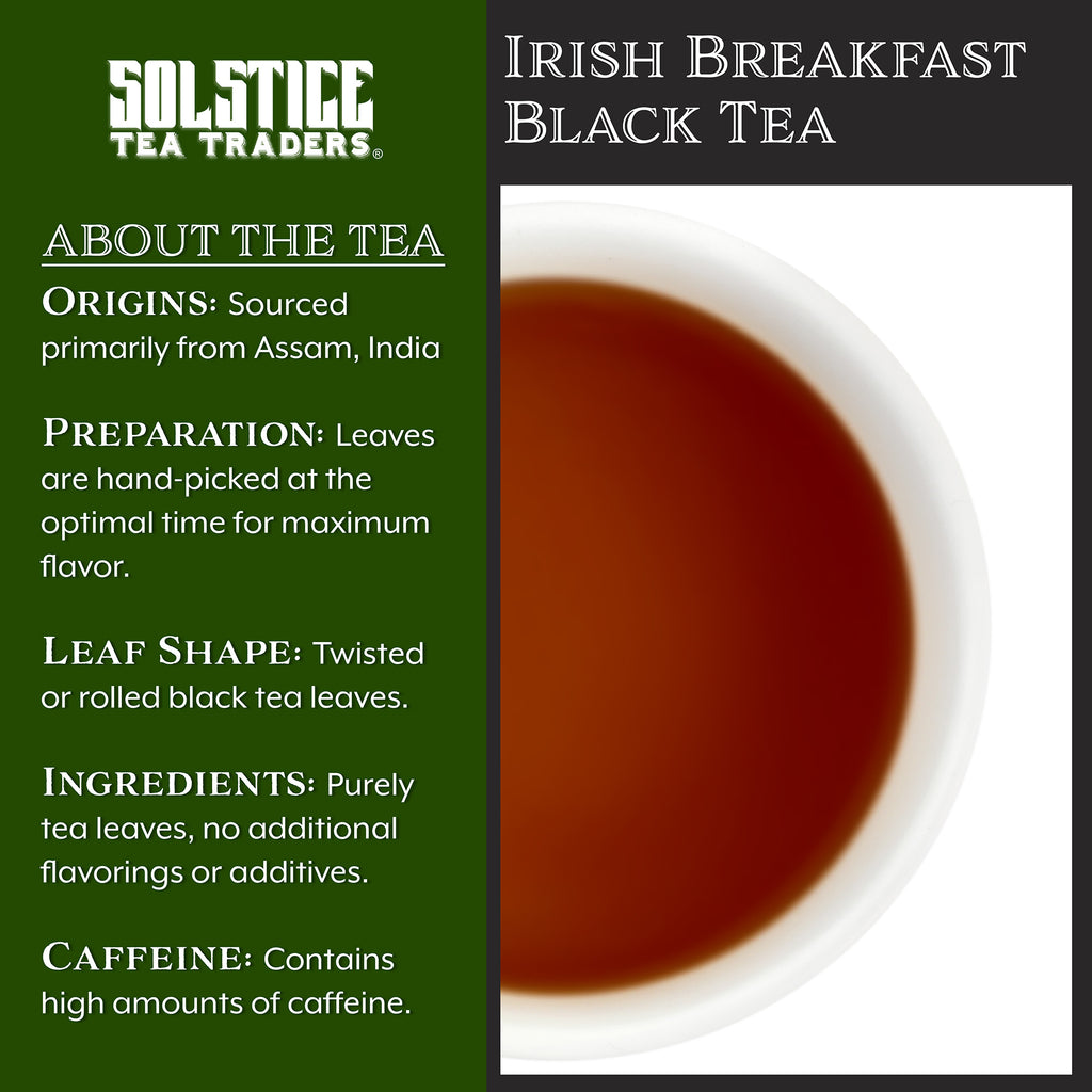Irish Breakfast Tea, 100% Assam Origin (8oz Bulk Bag) - STTKit024