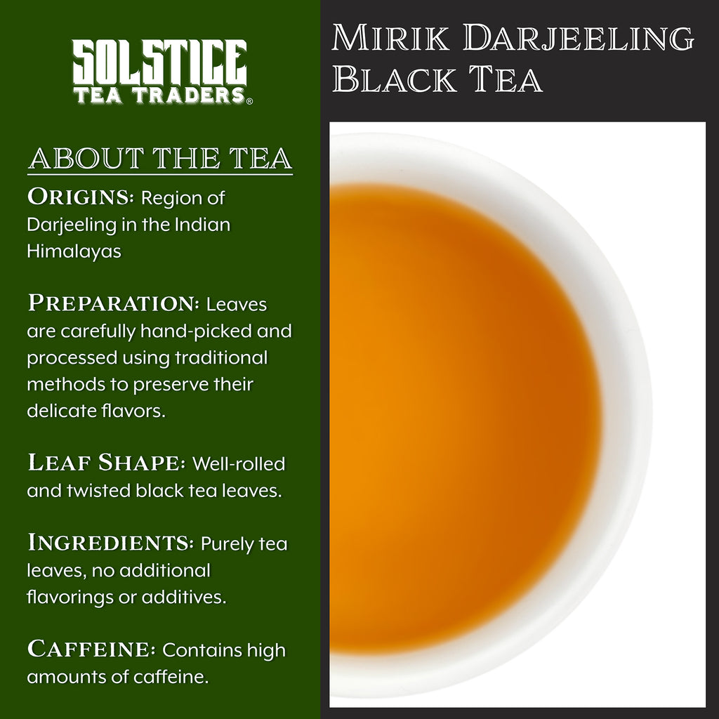 Mirik Darjeeling BOP Loose Leaf Black Tea (8oz Bulk Bag) - STTKit029
