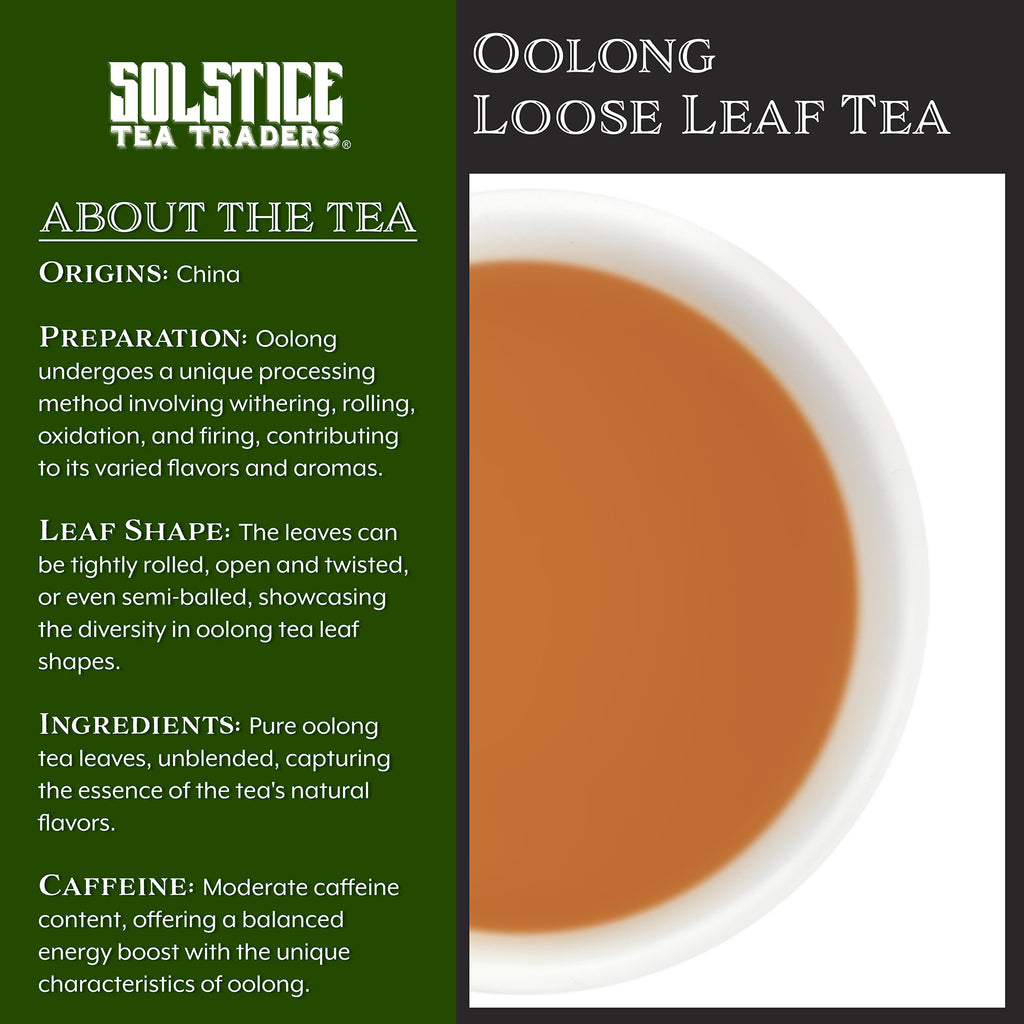 Oolong Loose Leaf Tea (8-Ounce, Bulk) - STTKit083