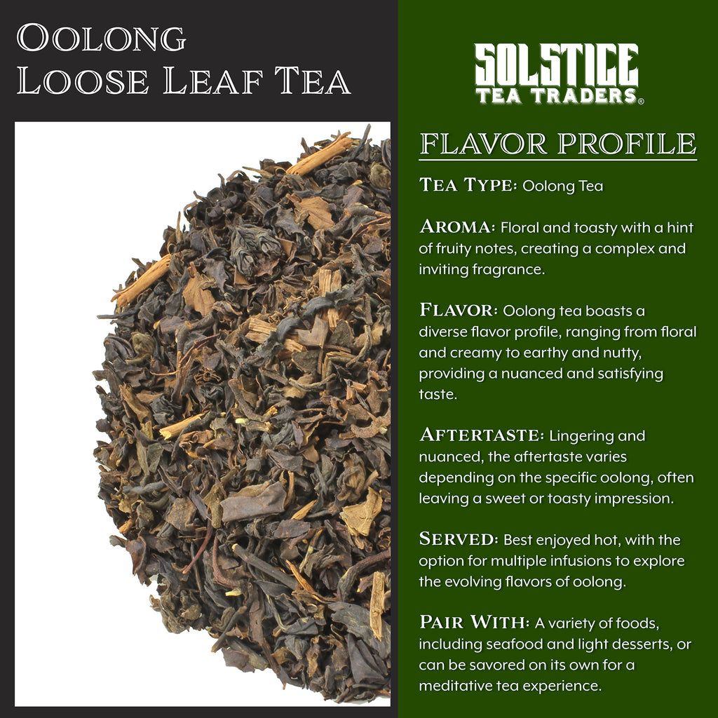 Oolong Loose Leaf Tea (8-Ounce, Bulk) - STTKit083