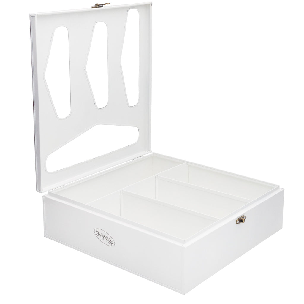 Enamelware Kitchen Bag Organizer (White, Case of 4) - 4X_SH_2164_CASE