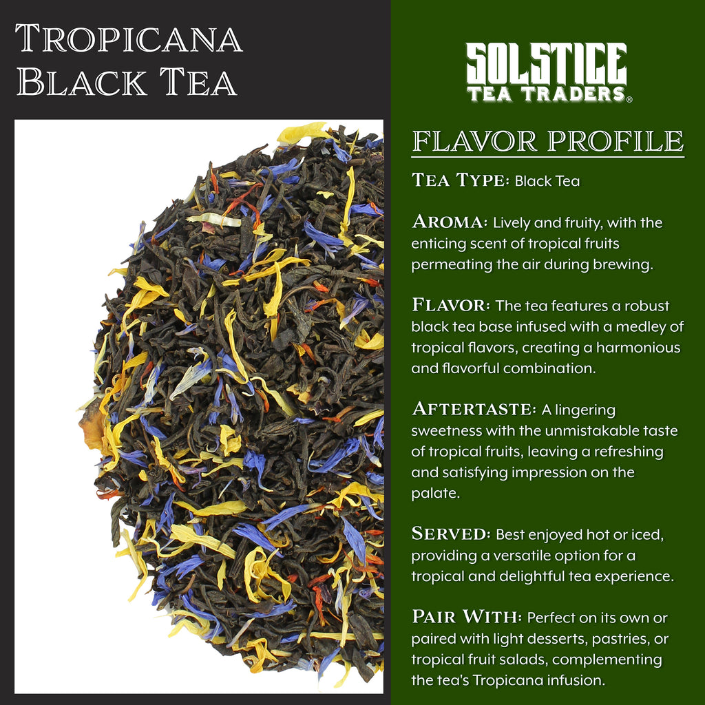 Tropicana Loose Leaf Black Tea (8oz Bulk Bag) - STTKit023